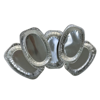 Process Type Pulp Moulding Aluminum Event Catering Trays for Roast Chicken and Fish