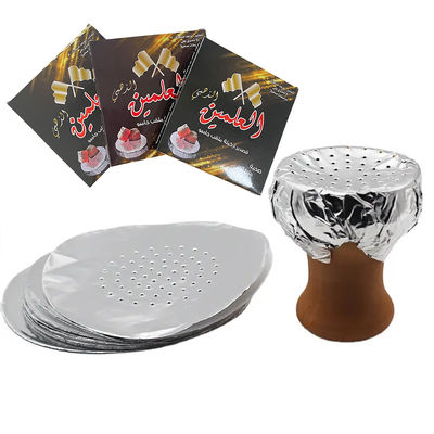 Soft Temper Customized Length Hookah Foil Aluminum Foil Sheet With Hole for Needs