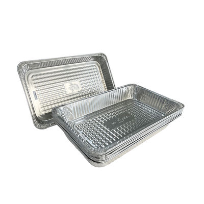 Half Size Aluminium Container for Food Packaging Custom Order Pulp Moulding Process