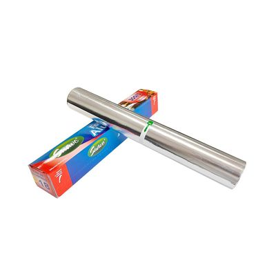 Food Take Away Silver Foil Wrapper Customize Aluminium Foil Sheets for Baking Paper