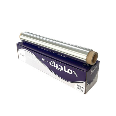 Silver Material 8011 Aluminum Foil Roll 100m 300m for Kitchen Oven Baking Heavy Duty