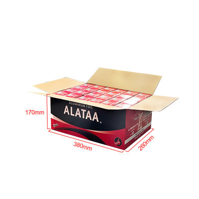 Soft Temper Silver Aluminum Foil Hookah Shisha Roll with Cut Line and Holes 145mm*145mm