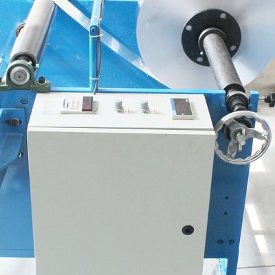 Easy Operate 350 KG Manual Shisha Aluminum Foil Rewinding Machine for 100-500mm Width