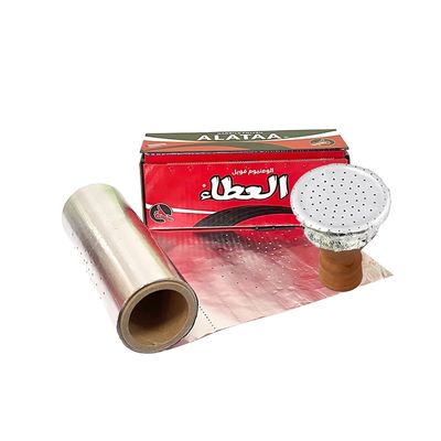 Roll of Customized Aluminum Foil Hookah Paper for Disposable Hookahs Perfect Smoking