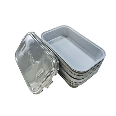Small Aluminium Foil Containers With Lids for Food Take Out Pulp Moulding Process Type