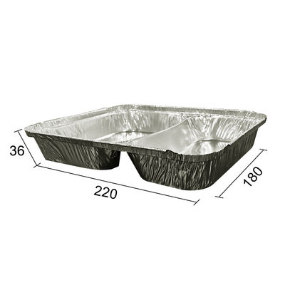 Disposable Foil Tray for Catering Food Packaging Environmental Friendly Custom Order