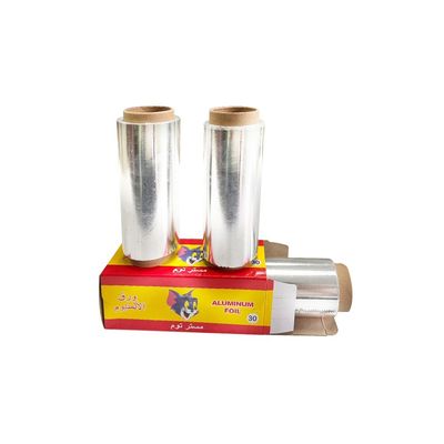 Disposable Silver 8011 Aluminum Foil Paper Roll for Hairdressing in 20-50mic Thickness