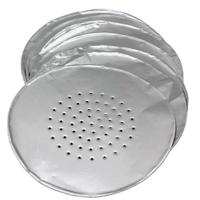 Customized Thickness 120mm Round Size Disposable Aluminium Shisha Foil for Hookah