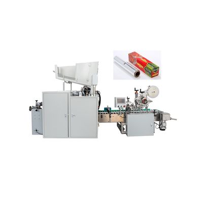 Automatic Short Label System Household Kitchen Aluminum Foil Rewinding Machine For Home