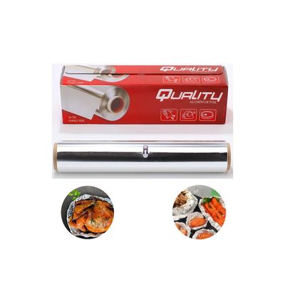Food Grade Papel Aluminio Bbq Baking Foil Wrapping Paper with Customized Thickness
