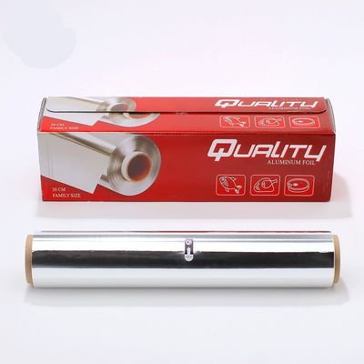 Food Grade Papel Aluminio Bbq Baking Foil Wrapping Paper with Customized Thickness