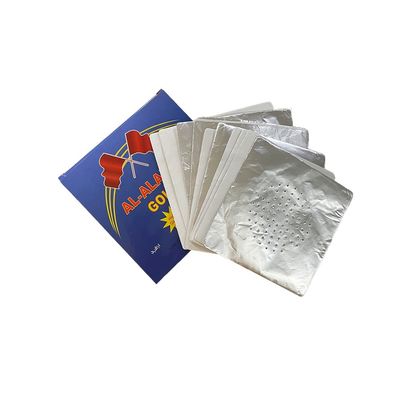 Sliver Round Pre Cut Sheet Shisha Aluminum Foil with Customized Width 8011 Alloy