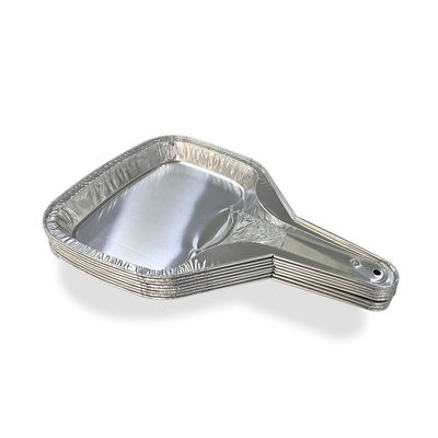 Customized Large Size Roast Chicken Aluminium Foil Trays Process Type Pulp Moulding