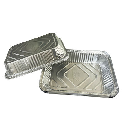 Food Tin Foil Tray Aluminium Foil Takeaway Foil Container Catering Aluminium Containers