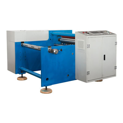 Professional Semi Automatic Aluminum Foil Roll Rewinding Machine with Counter 850 KG