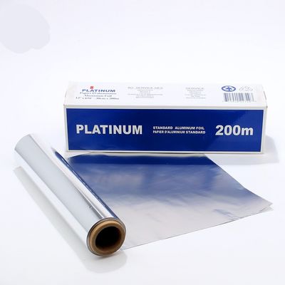 Kitchen Food Grade Customized Logo 8011 Household Aluminum Tin Foil for Food Packing