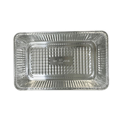 Environmental Friendly 525x325mm Aluminum Foil BBQ Grill Pan for Outdoor Cooking