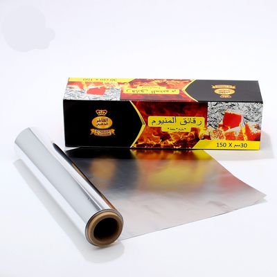 Disposable Heat Resistant Aluminum Foil Paper Roll for Cooking and Chocolate Wrapping