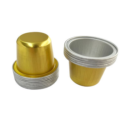Customized Biodegradable Aluminum Foil Packaging for Heat Sealing Empty Coffee Capsules