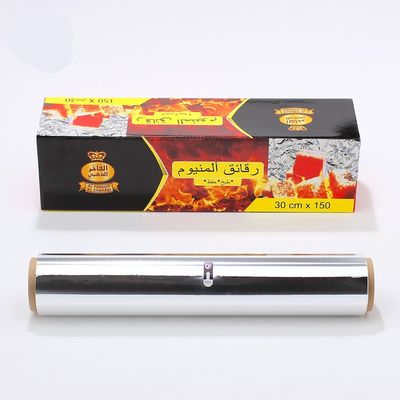 Disposable Heat Resistant Aluminum Foil Paper Roll for Cooking and Chocolate Wrapping