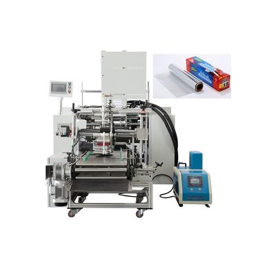 25N.m Magnetic Powder Brake Aluminum Foil Rewinder Machine for Your Production Needs