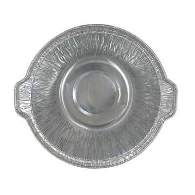 Hot Pot Aluminum Foil Baking Container with Pulp Moulding Process Type and Large Size