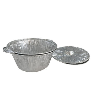 Hot Pot Aluminum Foil Baking Container with Pulp Moulding Process Type and Large Size