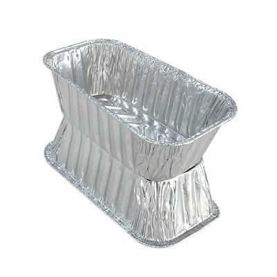 Rectangular Loaf Pan Cupcake Mould Aluminum Foil Cake Baking Oven for Food Container