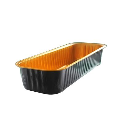 Disposable Rectangle Aluminum Foil Baking Pan for Fast Food and Baking Bread Loaf