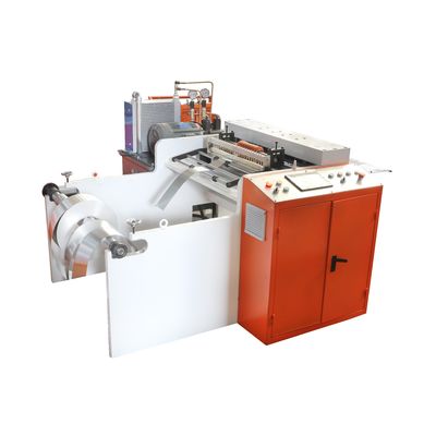 Aluminium House Foil Roll Color Box Saw Blade Cutter Fixing Machine for Commodity