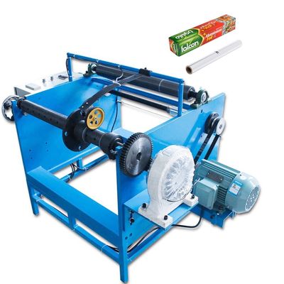 Shaft Manual Aluminum Foil Roll Rewinding Machine for Stretch Film Slitter And Rewinder
