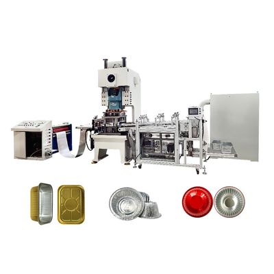 45 T Punching Press Machine for Aluminium Foil Food Container Manufacturing Equipment