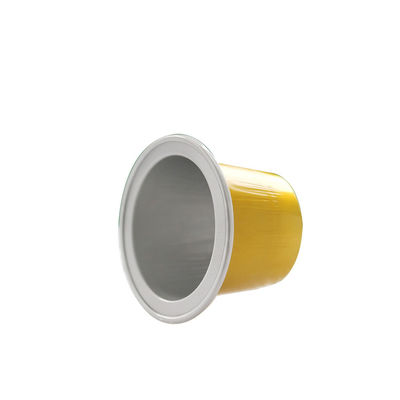 Colourful Aluminum Foil Empty Coffee Capsule NespressoCoffee Storage Capsules for Food