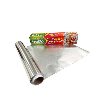 Customized Logo 200sq.ft Soft Temper Heavy Duty Aluminum Foil Paper Roll for Household