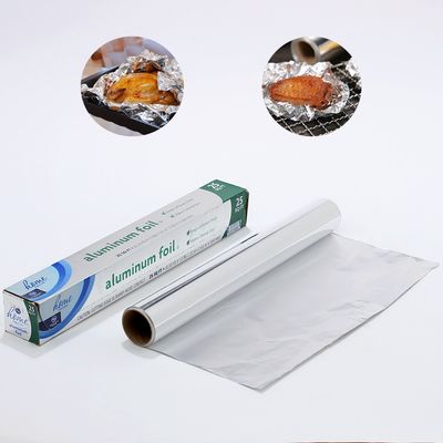 Soft Temper 200 Square Feet Heavy Duty Aluminum Foil Roll Film for Grilling and Baking