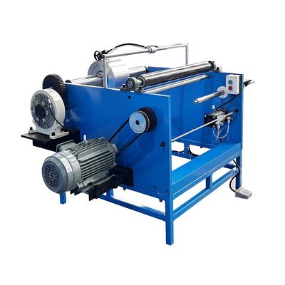 Home 350 KG Load Capacity Manual Stretch Film Roll Rewinder with Aluminum Foil Slitting