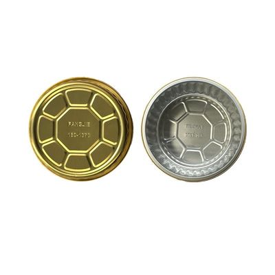 Environmental Friendly Aluminum Foil Container for Colorful Ice Cream Packaging