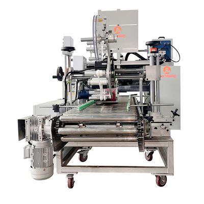 Fully Automatic Foil Slitting Rewinding Machine 4 Spindles Aluminum Foil Rewinder
