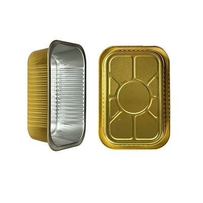 Environmental Friendly Aluminum Foil Container for Colorful Ice Cream Packaging