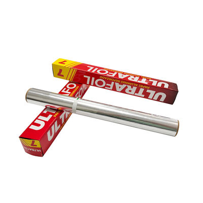 30cm 45cm Food Grade Baking Roasting Bbq Recyclable Aluminum Foil Paper Roll With Cutter
