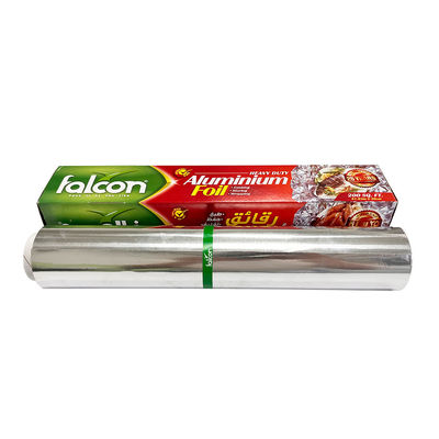 Silver Aluminum Foil Roll Paper with Customized Length Adjustment and Lubricated Surface