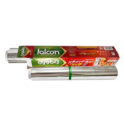 Silver Aluminum Foil Roll Paper with Customized Length Adjustment and Lubricated Surface