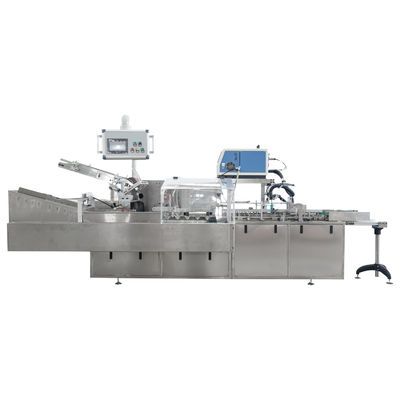 Easy to Operate Fully Automatic Horizontal Cartoning Machine Wood Packaging Material