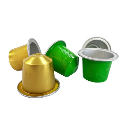 Disposable Coffee Capsules Environmental Friendly Pulp Moulding Process Advantage