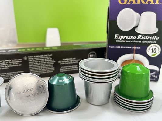 Disposable Coffee Capsules Environmental Friendly Pulp Moulding Process Advantage