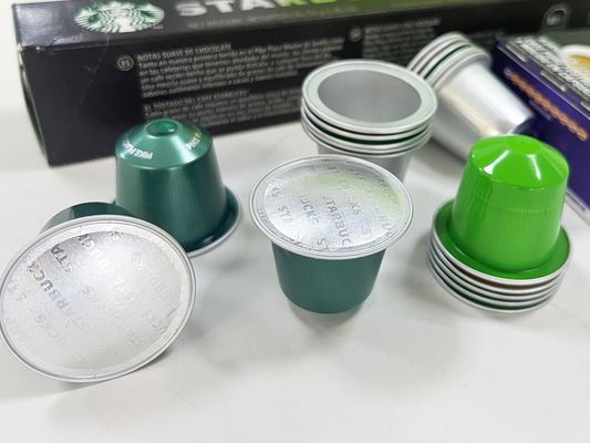 Aluminium Foil Coffee Capsule Cover Heal Seal Foil Lids for Custom Order Acceptance