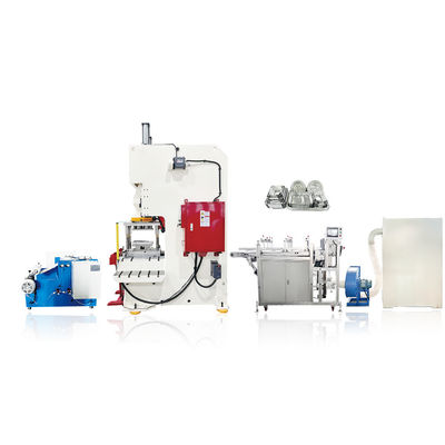 Automatic Aluminum Foil Container Punch Press Machine with Max.Material Width of 750mm OEM