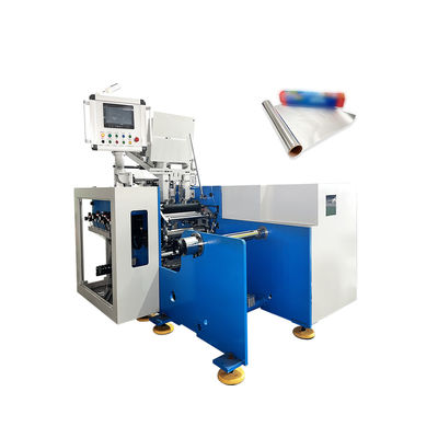 Six Axis Kitchen Aluminum Foil Roll Cutting Rewinding Machine with Stable Performance