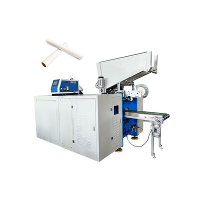 6-Spindle Fully Automatic Pe Stretch Film Rewinder Without Glue for Aluminum Foil Slitting