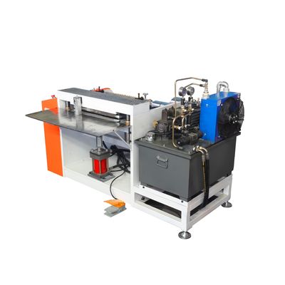 Semi-auto Aluminium House Foil Roll Blade Box Cutter Fixing Machine for at 380V/50HZ